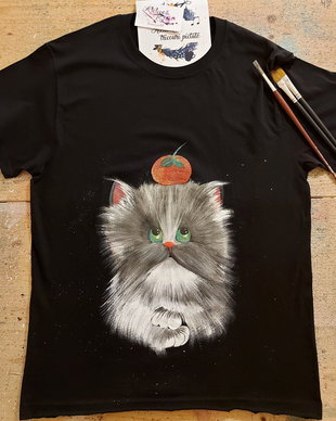 Tricou pictat masura M/L