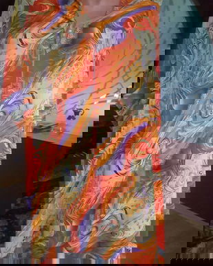 ESARFA CULORI VII PRINT ESTIVAL 190/50 CM