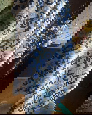 BATIC/PAREO  NASTRO AZZURO BUMBAC ITALIA,150/115 CM