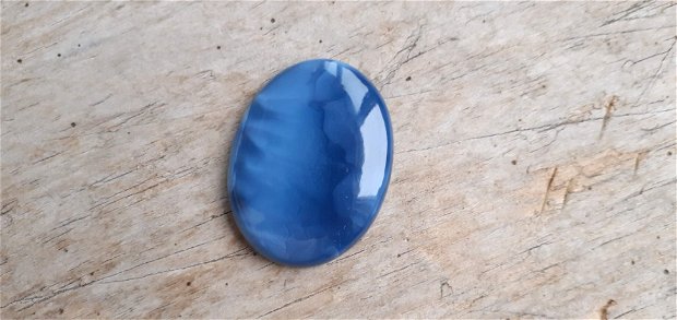 Cabochon opal albastru african 36x28 mm