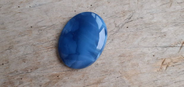 Cabochon opal albastru african 36x28 mm