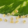 Stopper, argint 925, placat cu aur (1per)