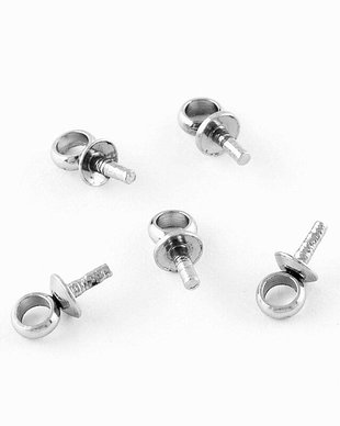 Agatatoare pentru pietre semigaurite, otel inoxidabil 6,5x3mm  IN.6012