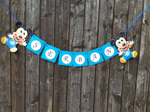 Banner nume Mickey Mouse