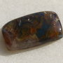 Cabochon pitiersit (INDIA - lucrat manual) aprox 20.5x12x4 mm