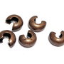 Crimp cover, 5 mm, cupru