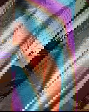 ESARFA SILK TOUCH 95/95 CM MADE IN ITALY