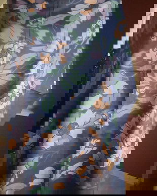 VINTAGE SHINAWATRA THAI SILK SEMNATA ESARFA SPLENDIDA