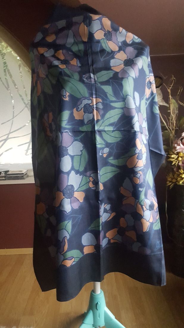 VINTAGE SHINAWATRA THAI SILK SEMNATA ESARFA SPLENDIDA