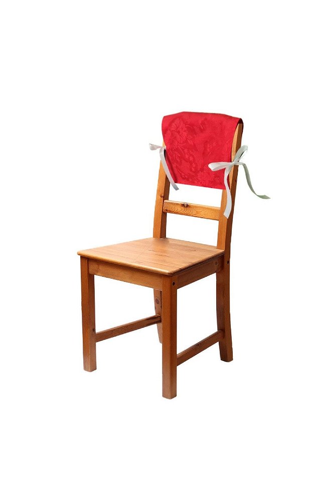 Husa pentru scaun rosie  Craciun 2021