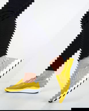 Pantofi Casual Gemma Galbeni