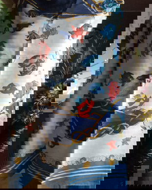 ESARFA MATASE NATURALA TEMA MARINA 87/82 CM