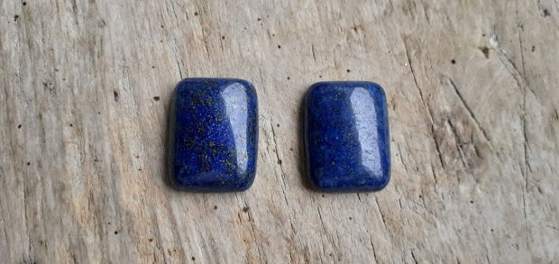 Cabochon lapis lazuli, 20x15 mm