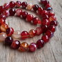 Agate fatetate, 8 mm