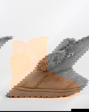 Cizme Tip Ug Lyra Camel