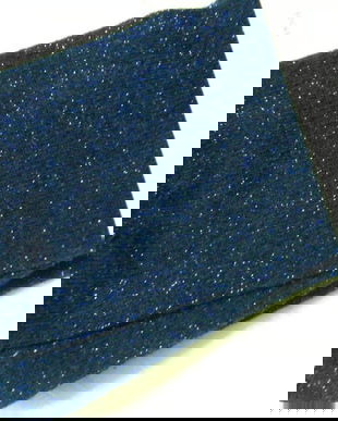 Noi-sosete cu lurex albastru