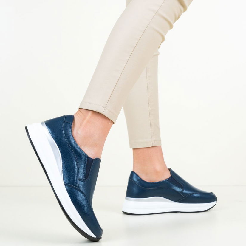 Pantofi Casual Gemma Bleumarin