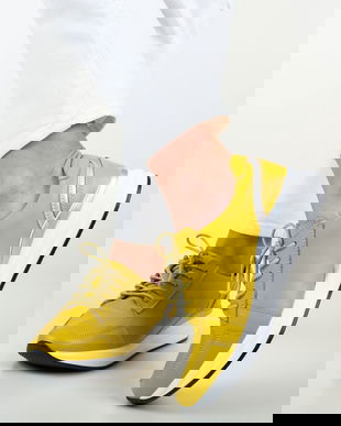 Pantofi Casual Barn Galbeni