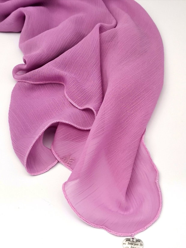Esarfa ROZ-LILIAC - MINI