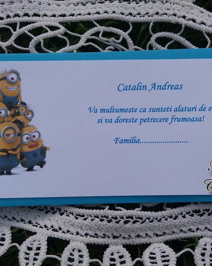 Plicuri de bani Minioni