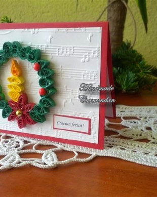 Felicitare quilling