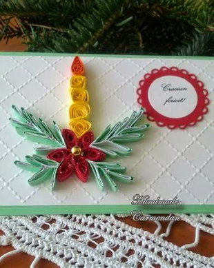 Felicitare quilling