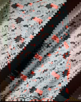 ESARFA MINUNATA,VESELA ,Ernstings family 1996 ITALIA