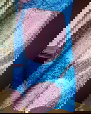 ESARFA  MATASE NATURALA MARGINI RULATE MANUAL 90/90 CM