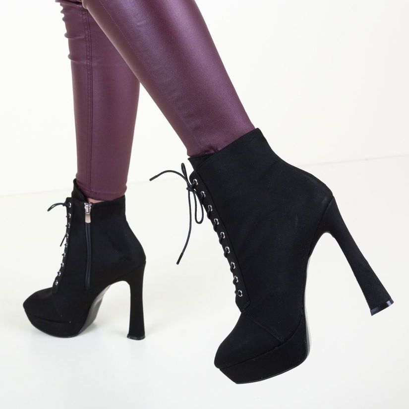 Botine Vision Negre