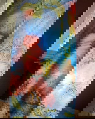 ESARFA  MATASE NATURALA EXCEPTIONALA CALITATIV DESIGNER 90/85 CM MADE IN FRANCE