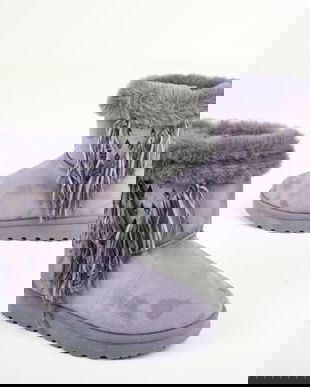 Cizme Tip Ug Pierce Gri