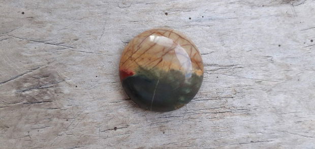 Cabochon jasp picasso, 25 mm