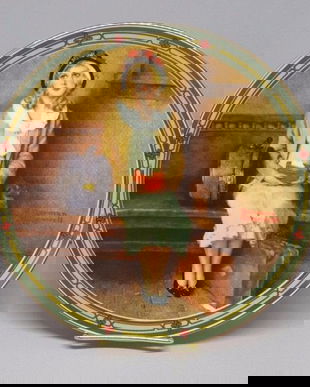 Colecția Plate Norman Rockwell Seria American Dream, Visul unei tinere fete