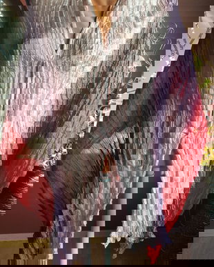 ESARFA SUPERBA MATASE NATURALA GOFRATA