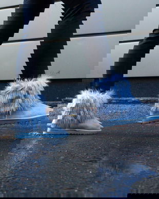 Cizme Tip Ug Teddy Gri