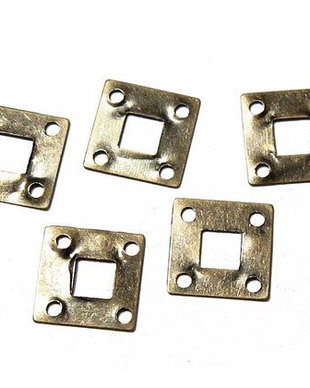 Link din alama, bronz, 8x8 mm