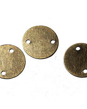 Link din alama, bronz, 10x0.1 mm