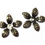 Margele din alama, decorative, bronz, 15x1.5 mm