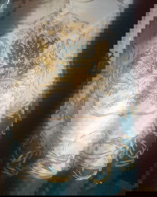 ESARFA SUPERBA BLAZON LE CLUB,MATASE NATURALA,HANDMADE