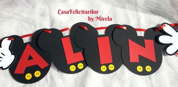 Ambalaj tip sacosa Mickey mouse