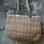 Vintage geanta fibre naturale