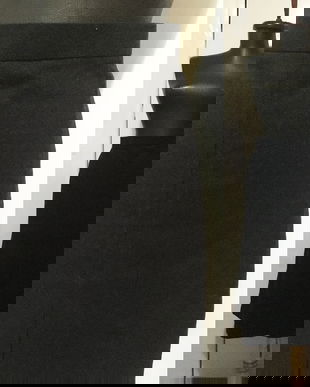 FUSTA MIDI STOFA LANA BLEUMARIN