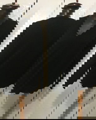 PETER HAHN PULOVER NEGRU LANA PURA