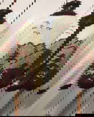 CARDIGAN LANA MOHAIR TRICOTAT MANUAL