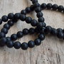 Sirag onix negru mat, 6 mm (64 buc)