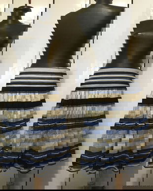 ZARA FUSTA MIDI MATASE BUMBAC