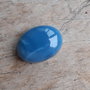 Cabochon opal albastru african 21x16x8 mm