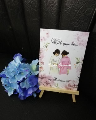 Invitatie Domnioara/Domnisoare de Onoare