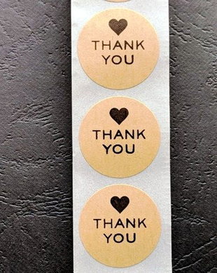 LE10 - etichete model Thank You