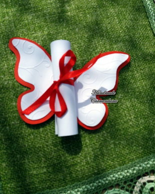 Invitatie fluture